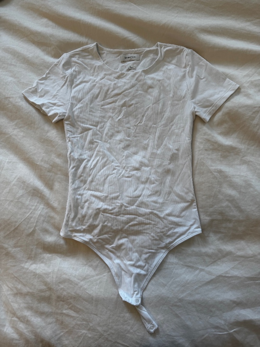 Aritzia white body suit (almost new, just wrinkled)